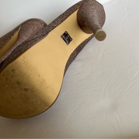 Bakers Glitter Heels Size 7M Multicolor Pumps - Picture 7 of 11